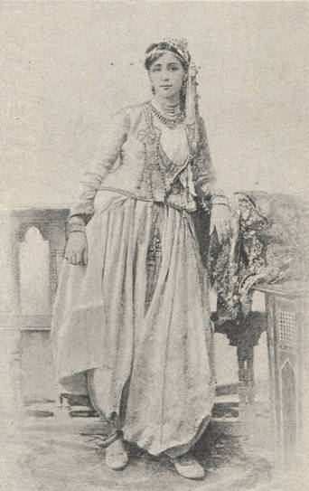 femme algérienne en 1899