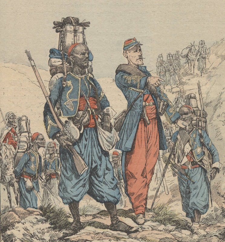 Tirailleurs algériens vers 1870