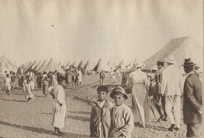 Le camp de port Saïd