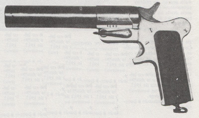 Pistolet signaleur à canon long Mle18