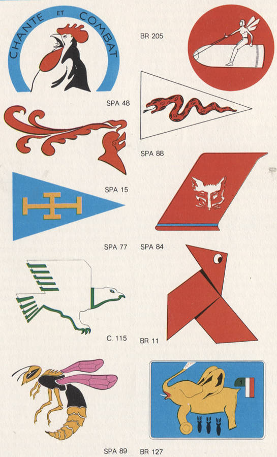 Insignes des escadrilles françaises