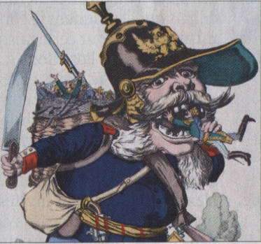 Caricature française aprés le conflit franco-prussien
