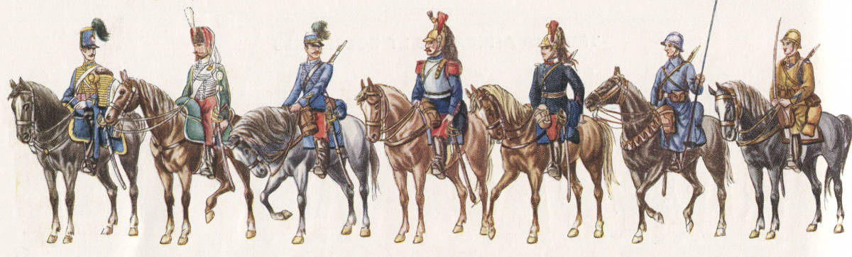 Evolution de la cavalerie