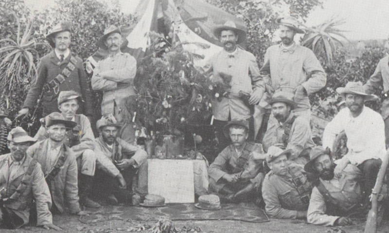 Groupe de combattants boers en 1900