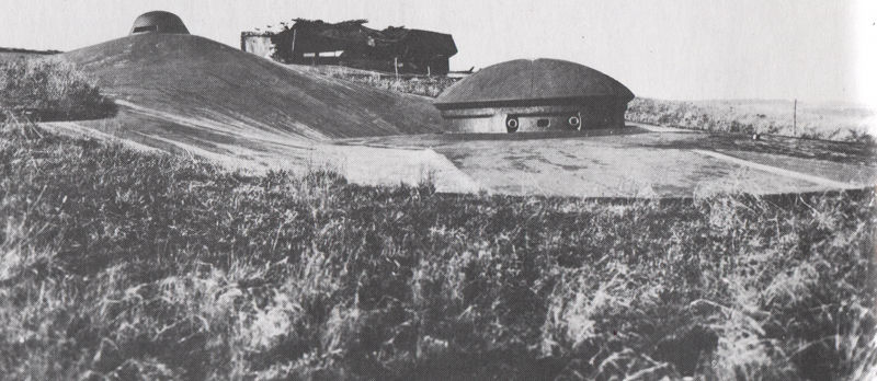 Tourelle de 75 d'un ouvrage fortifié de Verdun