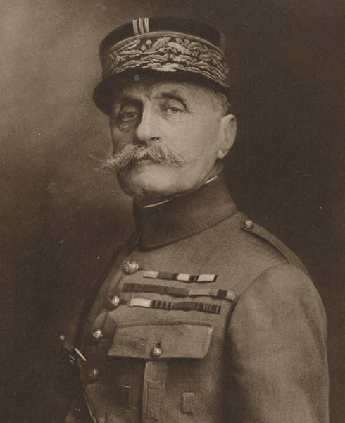 Le maréchal Foch en 1921