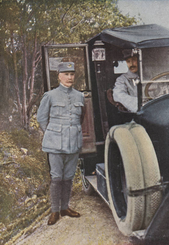Le général Pétain à Verdun