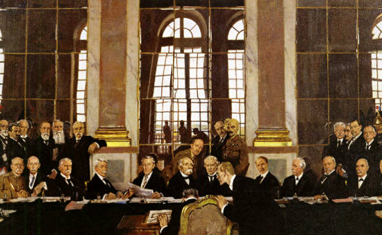 Signature du traité de Versailles
