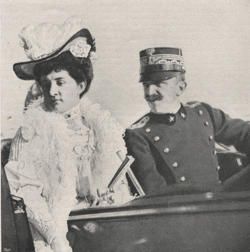 Victor-Emmanuel III avec son épouse