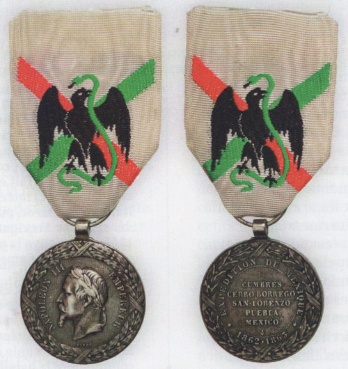 Médaille commémorative de l'expédition du Mexique